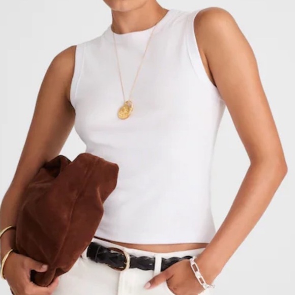 Madewell Compact Shell Tank - Picture 1 of 4